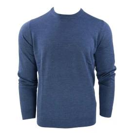 Marvelis Dun Gebreide Trui | Jeans Blauw