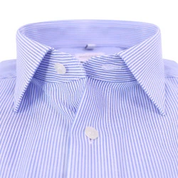 Marvelis Overhemd | Blauw Fijn Gestreept
