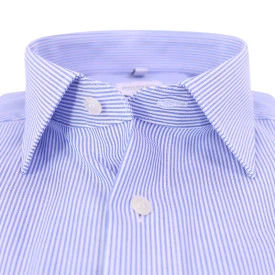 Marvelis Overhemd | Blauw Fijn Gestreept