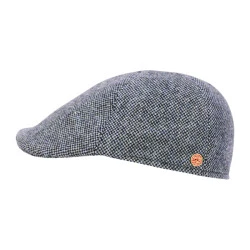 Mayser Winter Flatcap Paddy | Blauw Tweed