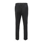 Elastische Taille Broek Katoen | Antraciet | www.pietkoopmans.nl