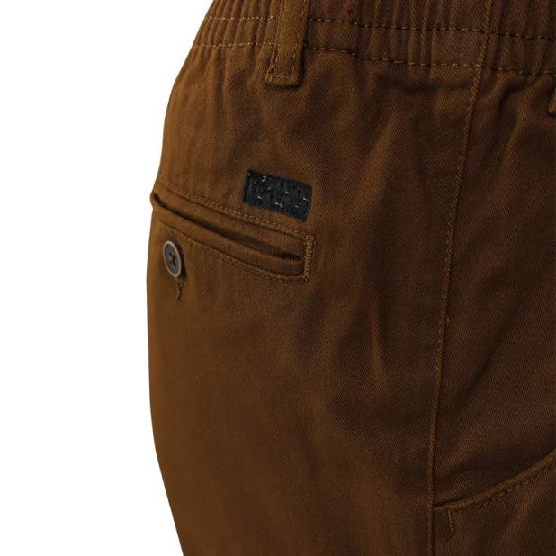 Elastische Taille Broek Amberg Winter | Whisky | www.pietkoopmans.nl
