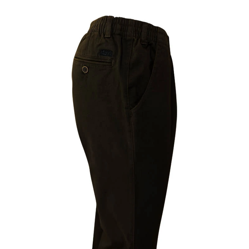Elastische Taille Broek Amberg Winter | Bruin | www.pietkoopmans.nl
