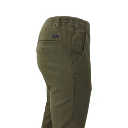 Elastische Taille Broek Amberg Winter | Olijf
