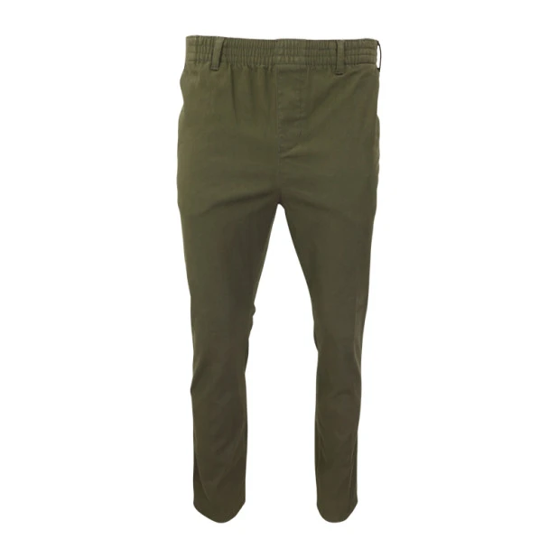 Elastische Taille Broek Amberg Winter | Olijf | www.pietkoopmans.nl