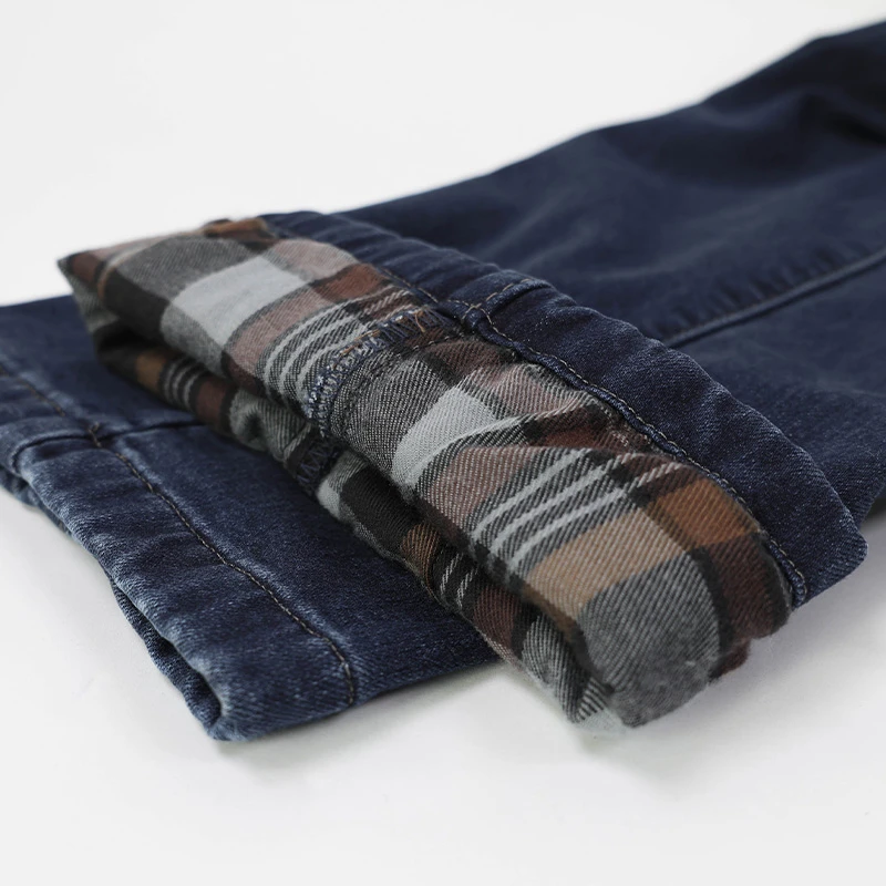 Piet Elastische Taille Broek | Thermo Denim | www.pietkoopmans.nl
