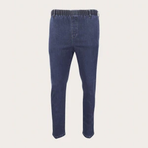 Piet Elastische Taille Broek | Thermo Denim