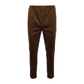 Piet Elastische Taille Ribbroek | Katoen Bruin