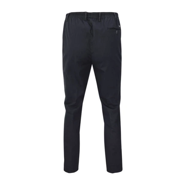 Piet Elastische Taille Broek | Gennep Antraciet | www.pietkoopmans.nl