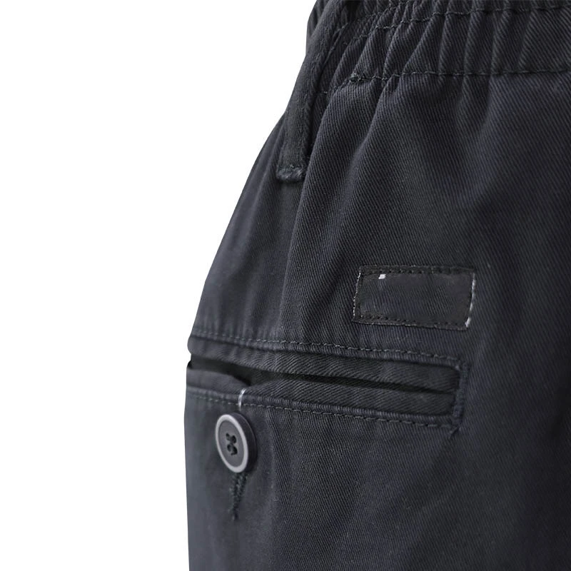 Piet Elastische Taille Broek | Gennep Antraciet | www.pietkoopmans.nl