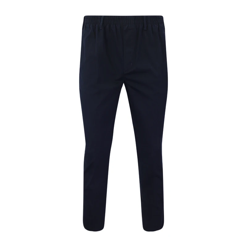 Piet Elastische Taille Broek | Gennep Marine | www.pietkoopmans.nl