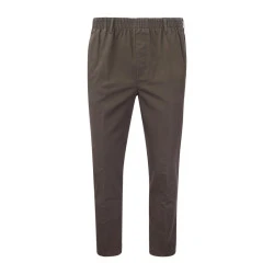 Piet Elastische Taille Broek | Gennep Bruin
