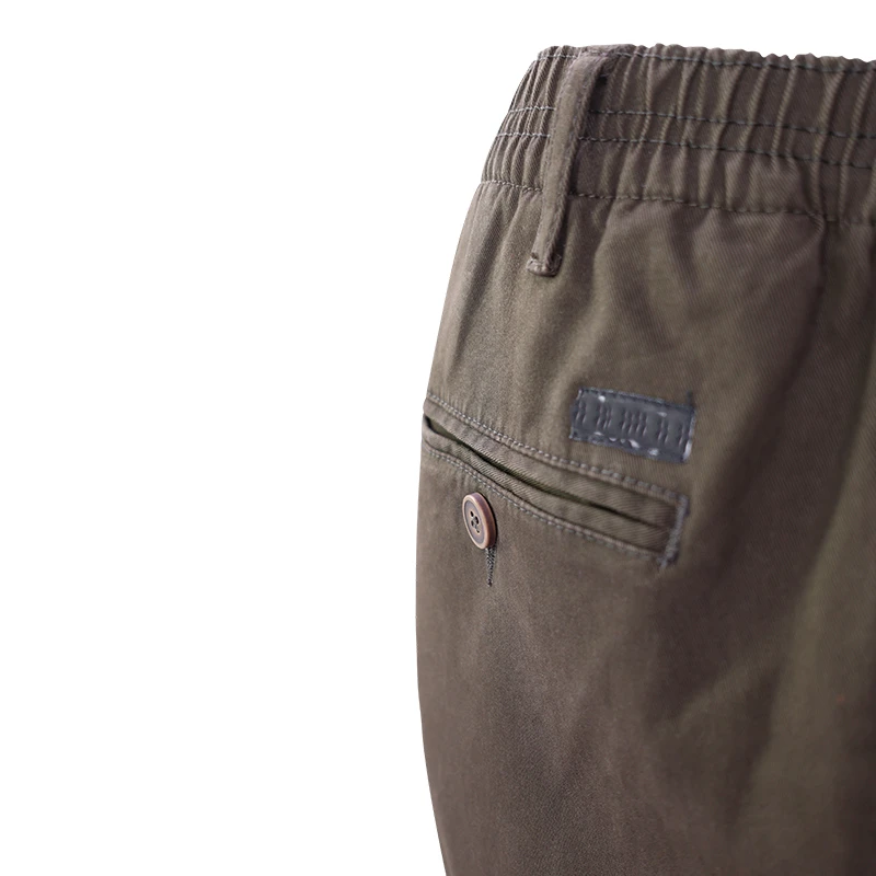 Piet Elastische Taille Broek | Gennep Bruin | www.pietkoopmans.nl