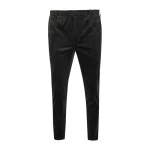 Piet Elastische Taille Ribbroek | Katoen Olijf | www.pietkoopmans.nl