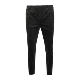 Piet Elastische Taille Ribbroek | Katoen Olijf