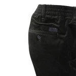 Piet Elastische Taille Ribbroek | Katoen Olijf | www.pietkoopmans.nl