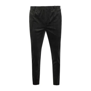 Piet Elastische Taille Ribbroek | Katoen Olijf