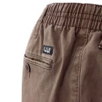 Piet Elastische Taille Broek | Gennep Taupe | www.pietkoopmans.nl