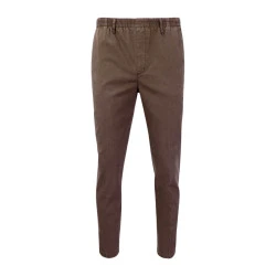 Piet Elastische Taille Broek | Gennep Taupe