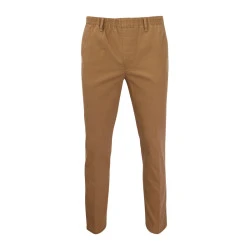Lange Elastische Taille Broek Amberg Winter | Camel