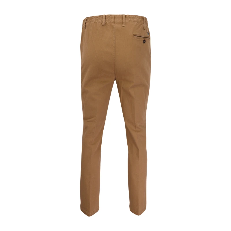 Lange Elastische Taille Broek Amberg Winter | Camel | www.pietkoopmans.nl
