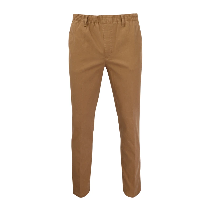Lange Elastische Taille Broek Amberg Winter | Camel | www.pietkoopmans.nl
