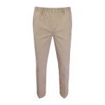 Lange Elastische Taille Broek Amberg Winter | Beige | www.pietkoopmans.nl