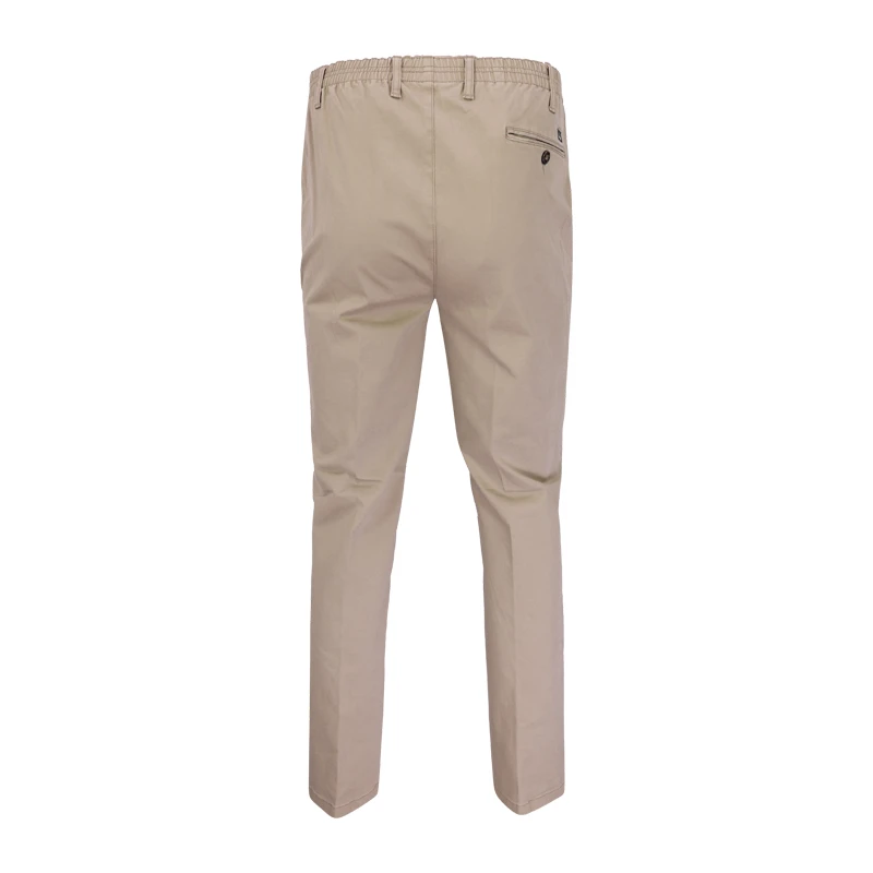 Elastische Taille Broek Amberg Winter | Beige | www.pietkoopmans.nl