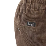 Elastische Taille Ribbroek | Katoen Taupe | www.pietkoopmans.nl