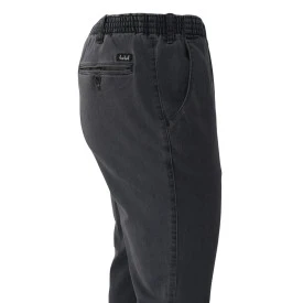 Jeans met elastische Taille | Grijs Rondom