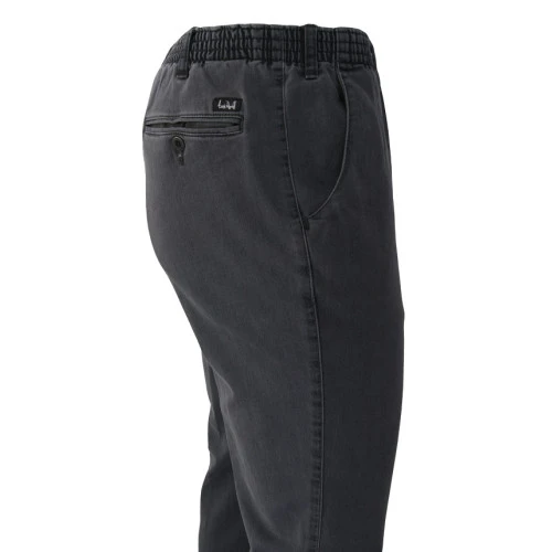 Jeans met elastische Taille | Grijs Rondom | www.pietkoopmans.nl