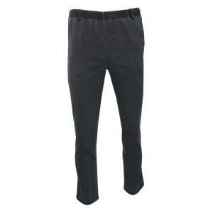 Jeans met elastische Taille | Grijs Rondom