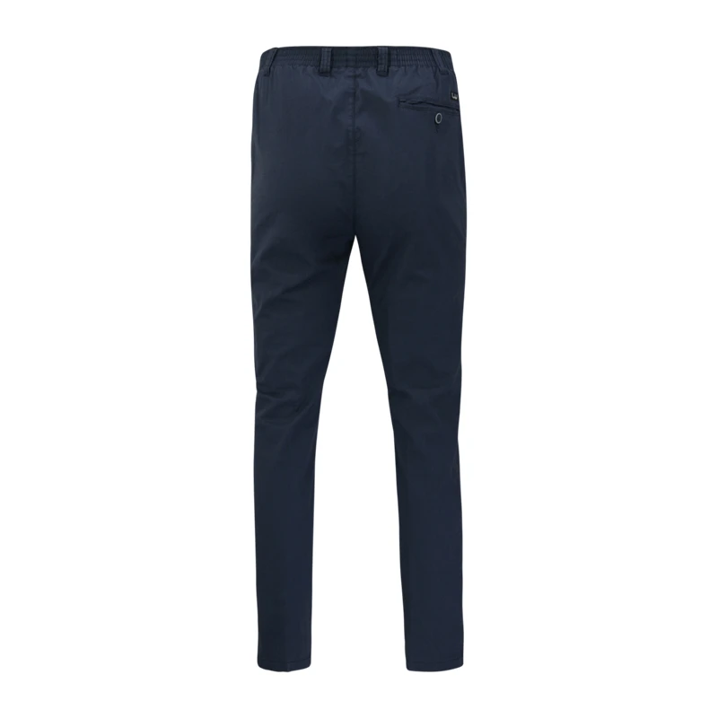 Piet Elastische Taille Broek | Kapelle Marine | www.pietkoopmans.nl