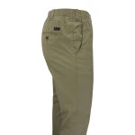 Piet Elastische Taille Broek | Kapelle Khaki | www.pietkoopmans.nl