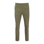 Piet Elastische Taille Broek | Kapelle Khaki | www.pietkoopmans.nl