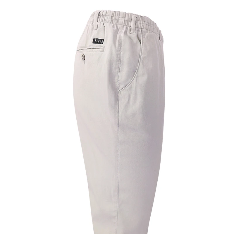 Piet Elastische Taille Zomer Broek | Domburg Grijs | www.pietkoopmans.nl