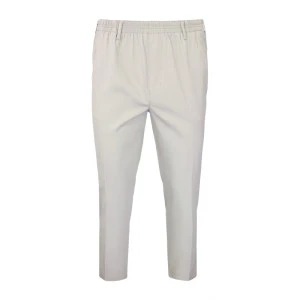 Piet Elastische Taille Zomer Broek | Domburg Grijs