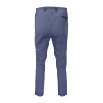 Piet Elastische Taille Zomer Broek | Domburg Indigo | www.pietkoopmans.nl