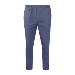 Piet Elastische Taille Zomer Broek | Domburg Indigo