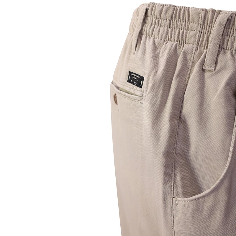 Piet Elastische Taille Zomer Broek | Domburg Beige | www.pietkoopmans.nl