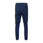 Piet Elastische Taille Broek | IJmuiden Blauw Lang | www.pietkoopmans.nl