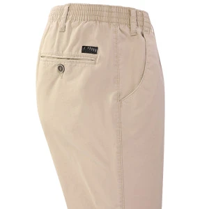 Piet Elastische Taille Broek | IJmuiden Beige Lang