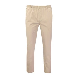 Piet Elastische Taille Broek | IJmuiden Beige