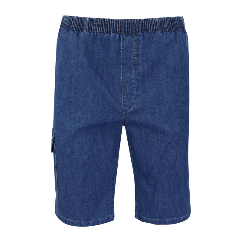 Elastische Korte Jeans | Rondom Jeans | www.pietkoopmans.nl