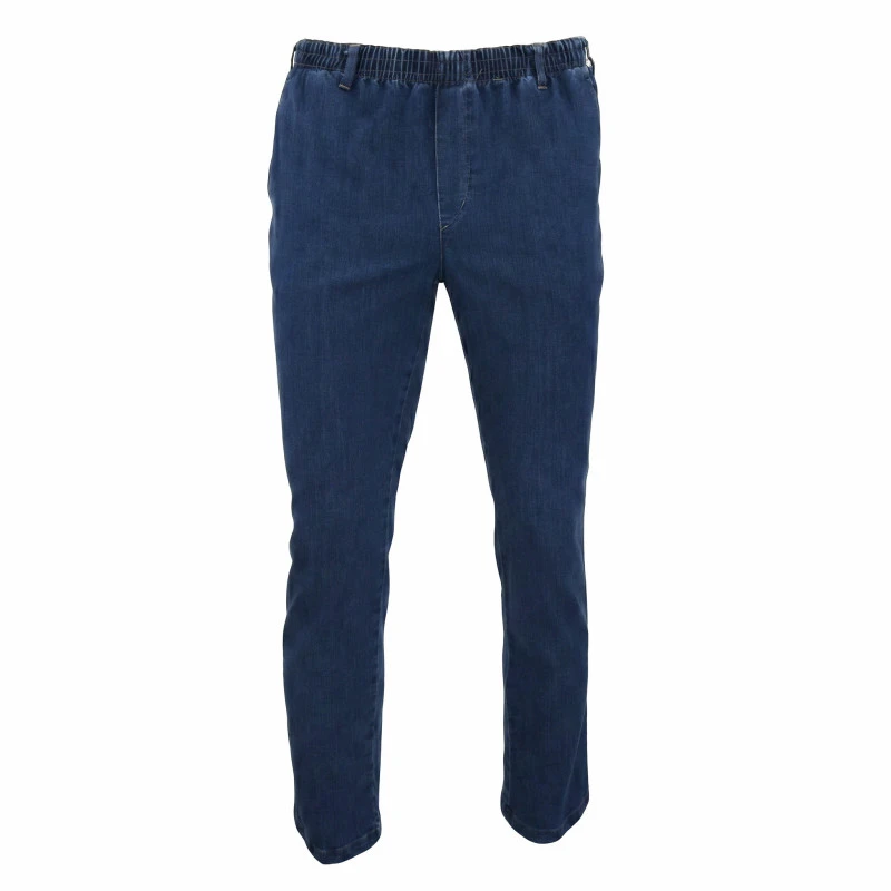 Jeans met elastische Taille | Jeans Rondom Lang | www.pietkoopmans.nl
