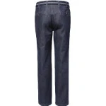 Luigi Morini 5 Pocket Stretch Jeans | Donker denim | Piet Koopmans