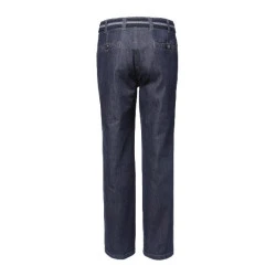 Luigi Morini 5 Pocket Stretch Jeans | Donker denim