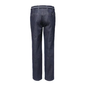 Luigi Morini 5 Pocket Stretch Jeans | Donker denim