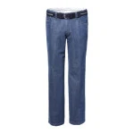 Luigi Morini 5 Pocket Stretch Jeans | Licht denim | www.pietkoopmans.nl