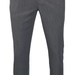 Elastische taille Pantalon | Licht grijs  | www.pietkoopmans.nl